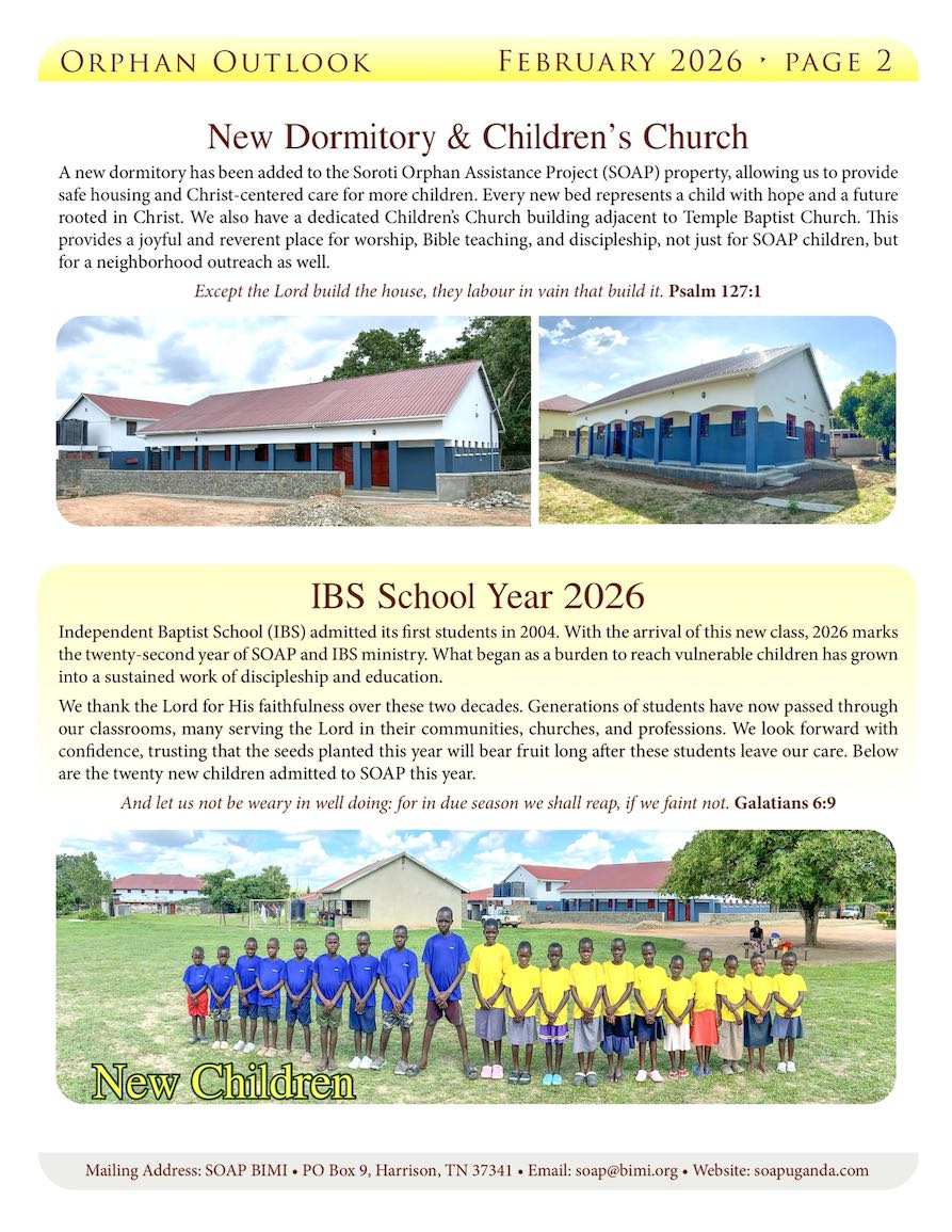 SOAP Newsletter 2 26 1 page 2