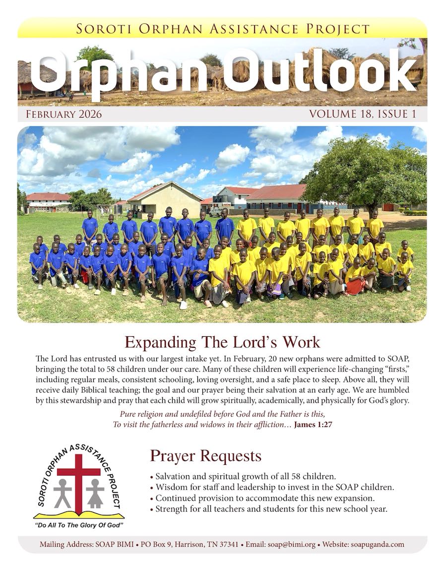 SOAP Newsletter 2 26 page 1